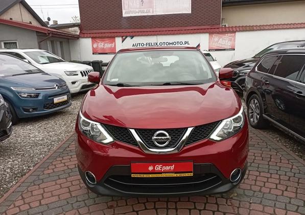Nissan Qashqai cena 58900 przebieg: 76000, rok produkcji 2016 z Częstochowa małe 232